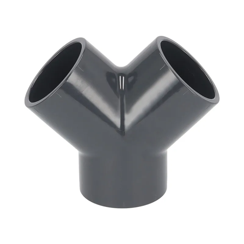 PVC Y-Stück | Ø 63 mm | Klebemuffe | PN16 | Grau Garantierte Lieferung