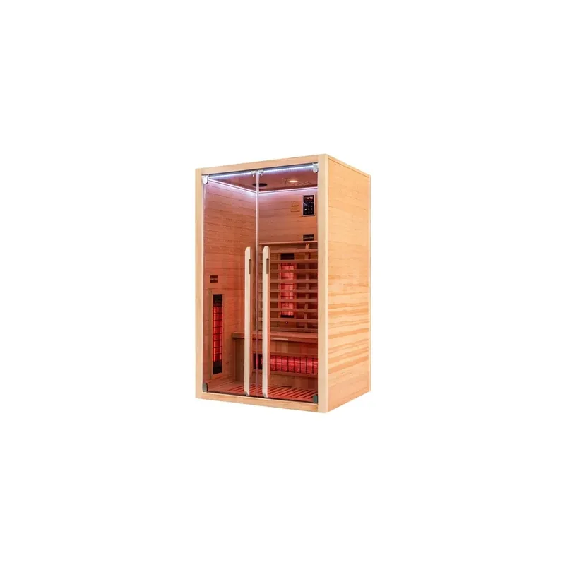 MTF Spa Infrarotkabine ELVI – Premium 2 Personen Infrarotkabine 120 x 100 x 195 cm Billig