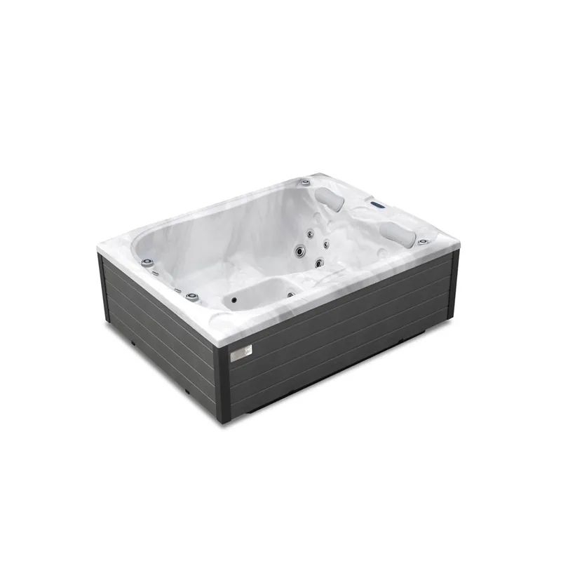 Expressversand Canadian Spa Int. EMERALD BASIC Whirlpool White Marble 3 Personen 216 x 165 x 78 cm