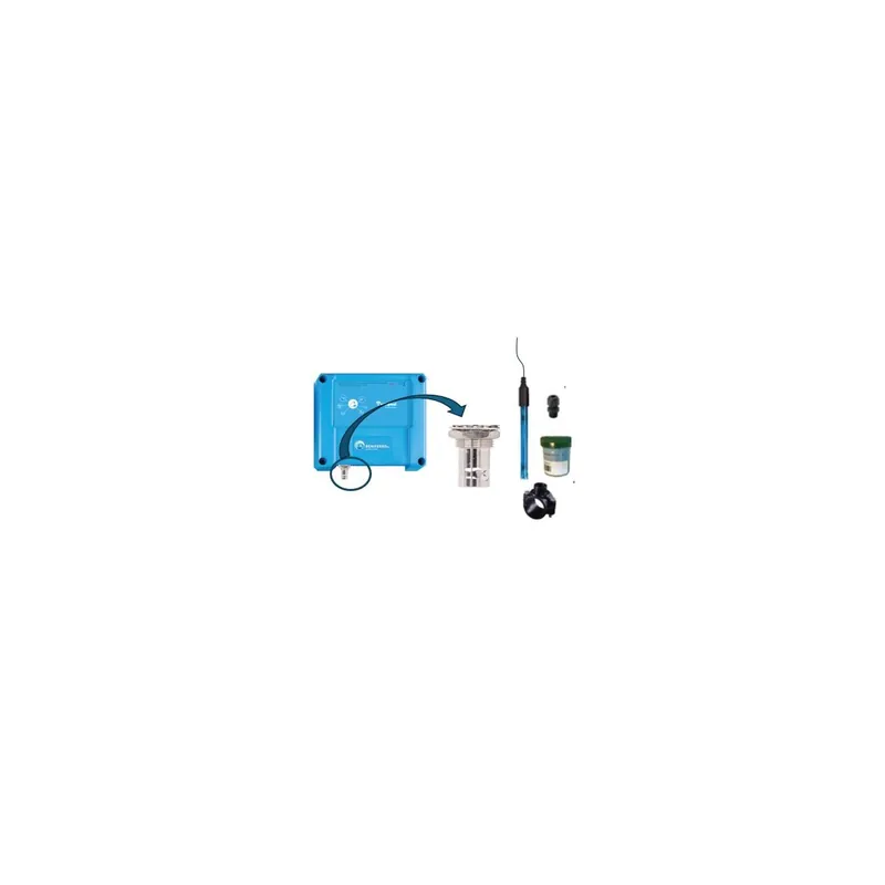 Zusätzliche pH-Messung an der Mess- und Steuerbox CONNECT PRO – inklusiv Sonde und Installationsmaterial Letzte Chance