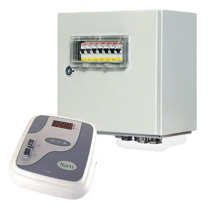 Bedienfeld für elektrische Saunaöfen - NARVI C-2003, 33 kW Preisknaller