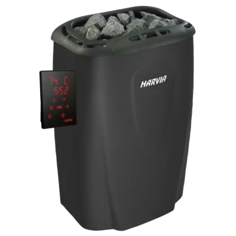 Elektrischer Saunaofen - HARVIA Moderna Black V45XE 4,5 kW Nur Heute