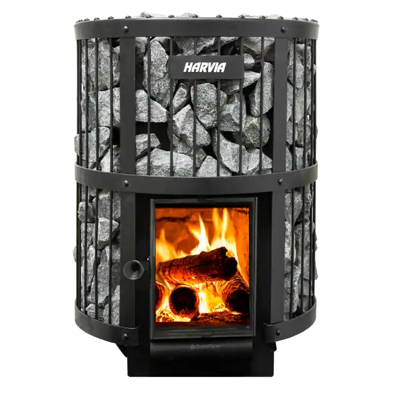 Nur Für Kurze Zeit Holzbefeuerter Saunaofen - HARVIA Legend 240 GreenFlame