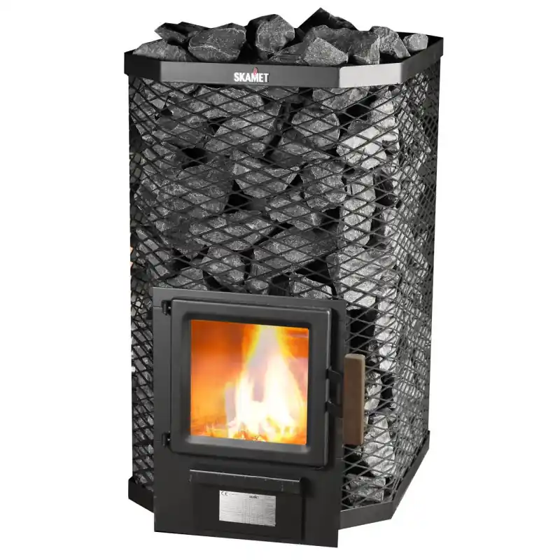Holzbeheizter Saunaofen - SKAMET-Ofen S-120 GL Highlight