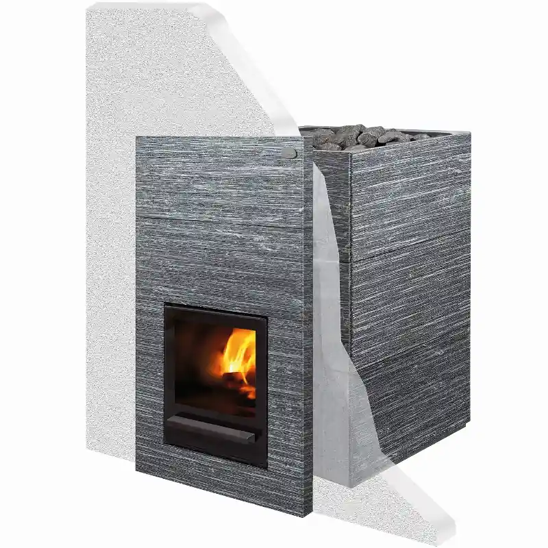 Aktuell Sauna-Holzofen - TULIKIVI KINOS 20 GRAFIA