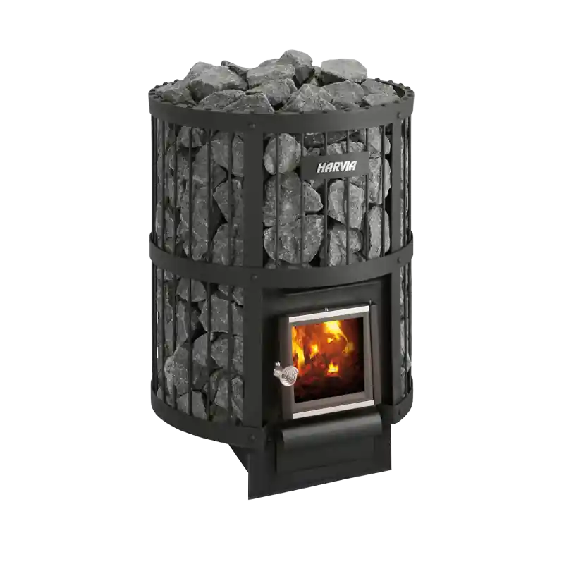 Holzbefeuerter Saunaofen - HARVIA Legend 240 BimSchV2, schwarz Sale