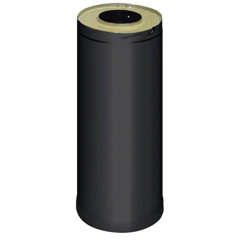HARVIA Stahlkaminverlängerung 0,5 m, schwarz Markenprodukt