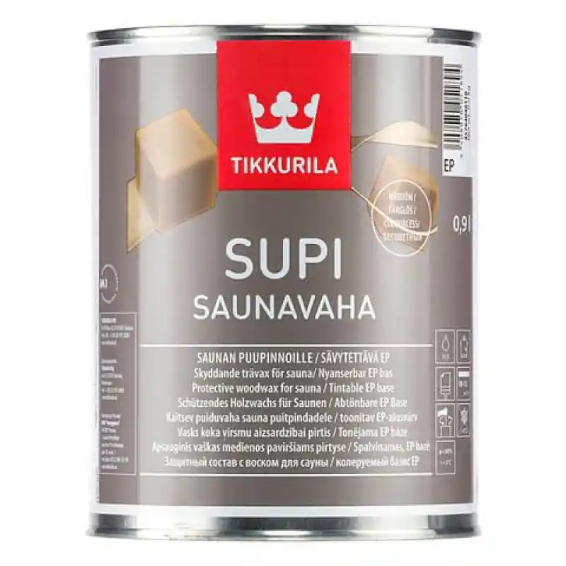 Bestseller Tikkurila Supi wachs für sauna schutz 0.9l