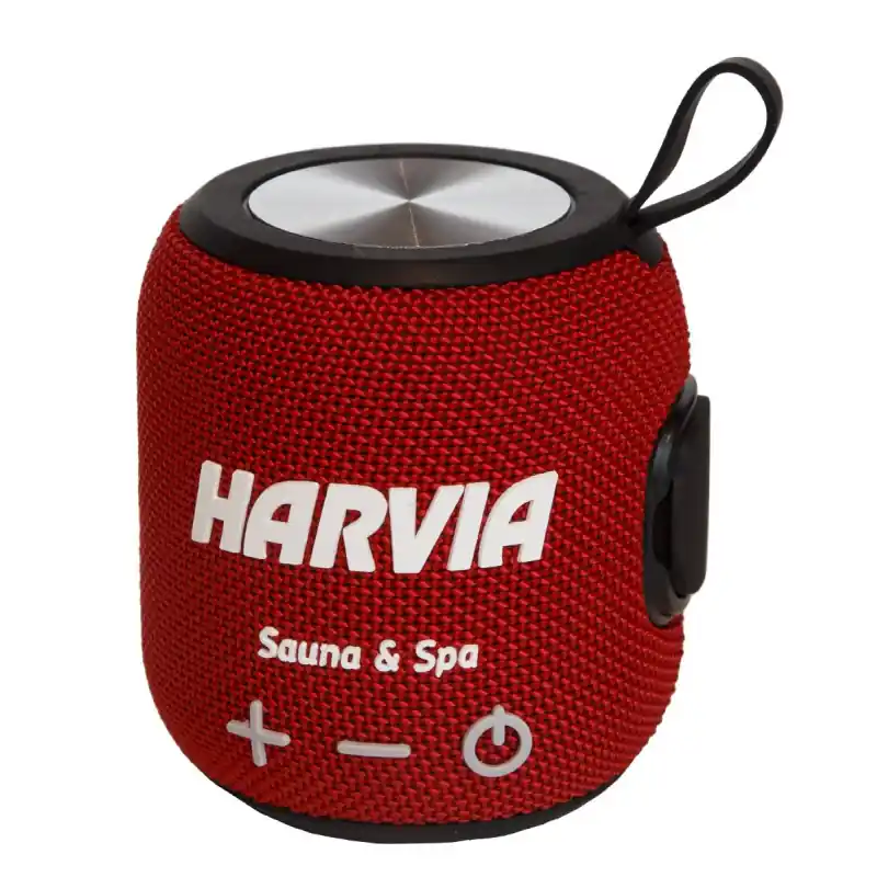 Must-Have Wasserfester Saunalautsprecher HARVIA, rot