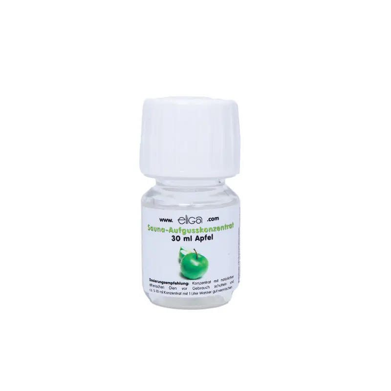 Preis Gesenkt ELIGA Sauna-Ätheröl-Aufgusskonzentrat GRÜNER APFEL, 30 ml