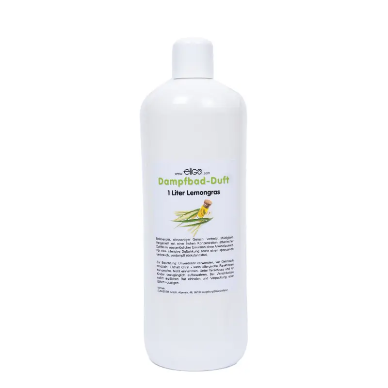 Knallerangebot ELIGA Türkische Badedüfte LEMONGRAS, 1l