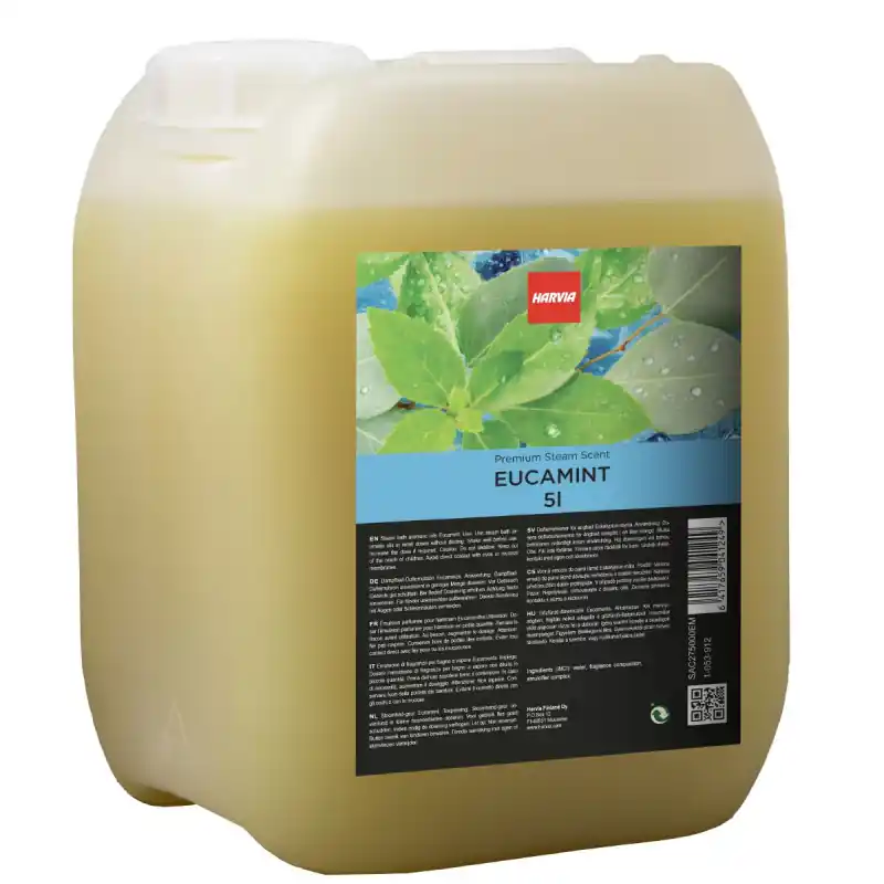 Markenware HARVIA Aromatische Öle für Dampfbäder, Eukalyptus-Minze 5 l