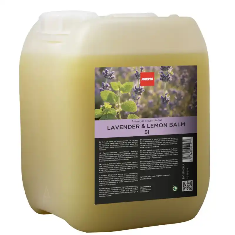 HARVIA Dampfbad-Aromaöle, Lavendel und Zitronenmelisse 5 l Kracherpreis