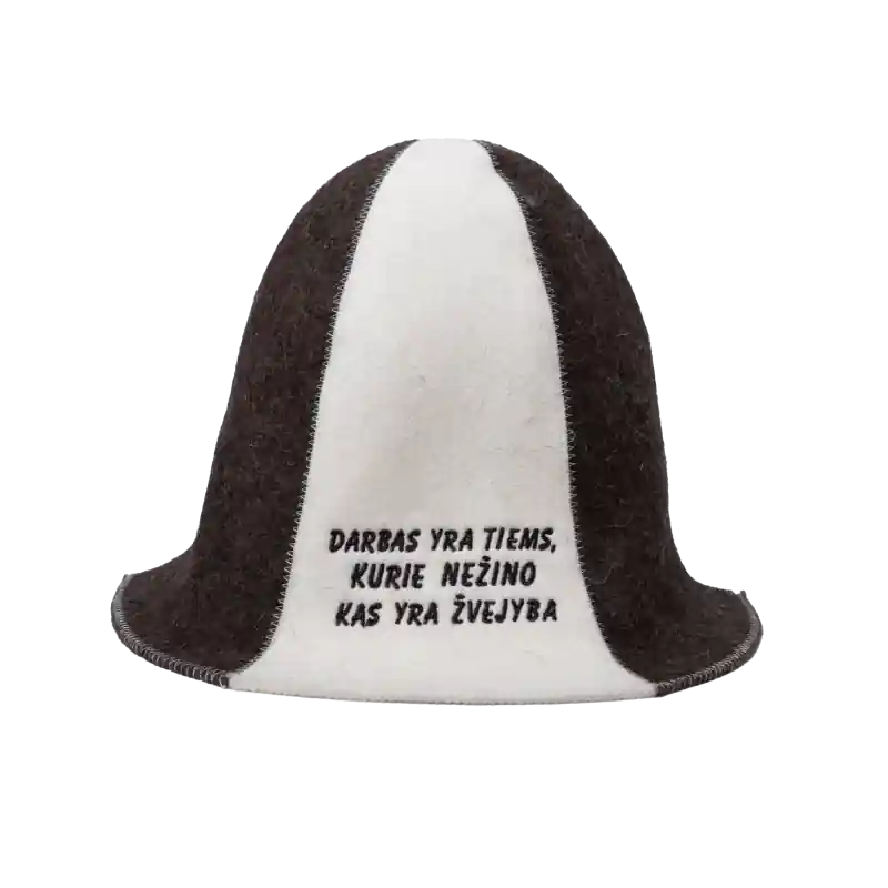 Must-Have Saunahut - Für Fischer, gestreift