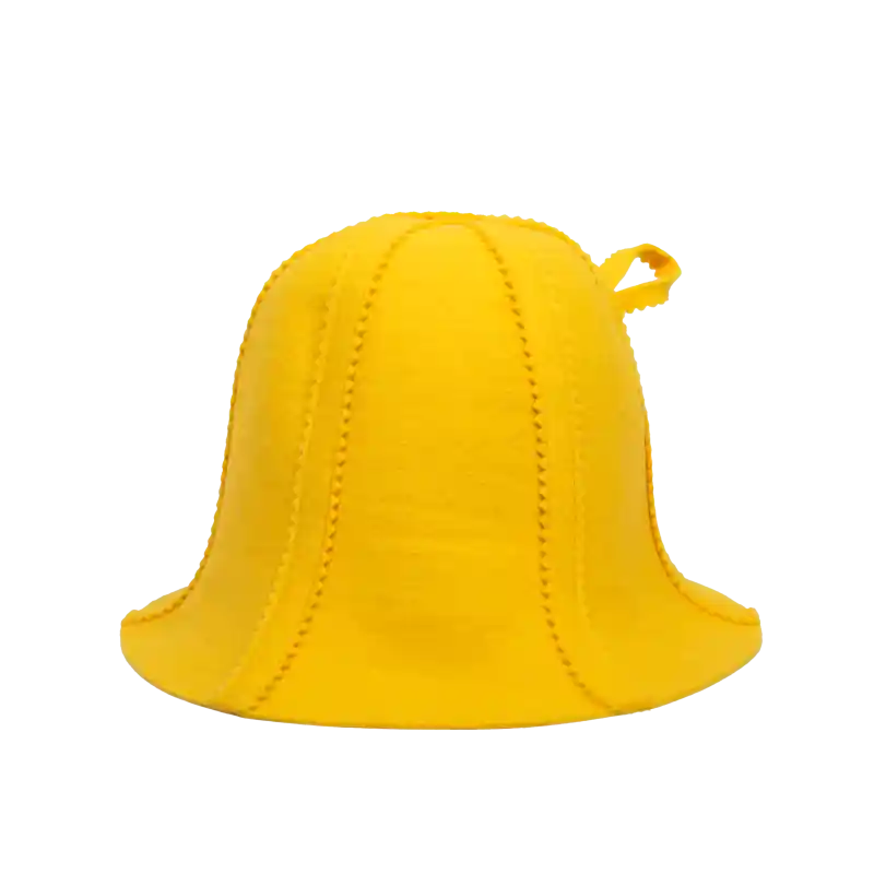 Jetzt Kaufen Saunahut - HAT gelb