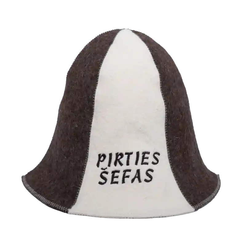 Saisonangebot Saunahut - PIRTIES ŠEFAS, gestreift