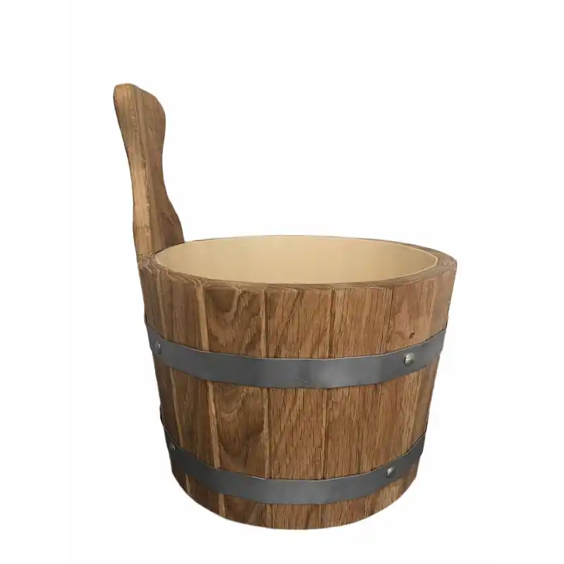 Eicheneimer mit Holzgriff, 5l Markenprodukt