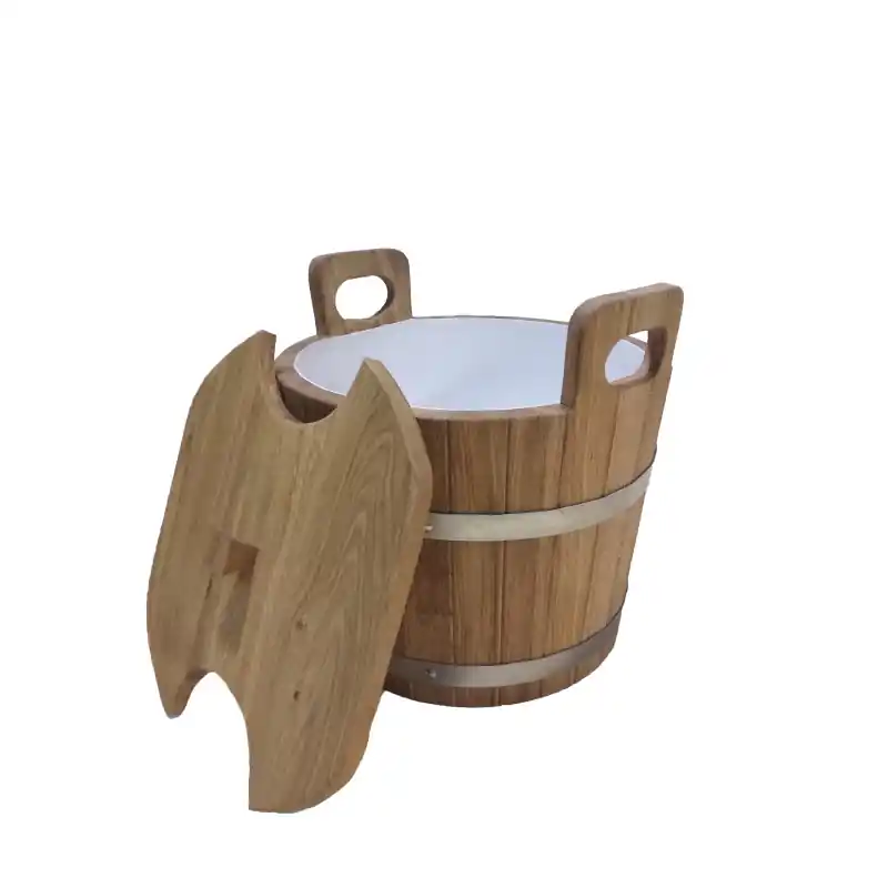 Online Kaufen Eichenschüssel mit Deckel, 24 l