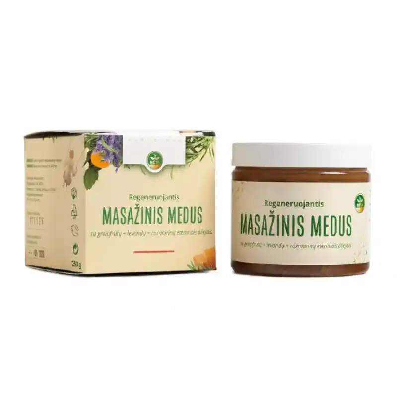 Regenerierender Massagehonig mit ätherischen Ölen aus Grapefruit, Lavendel und Rosmarin Highlight