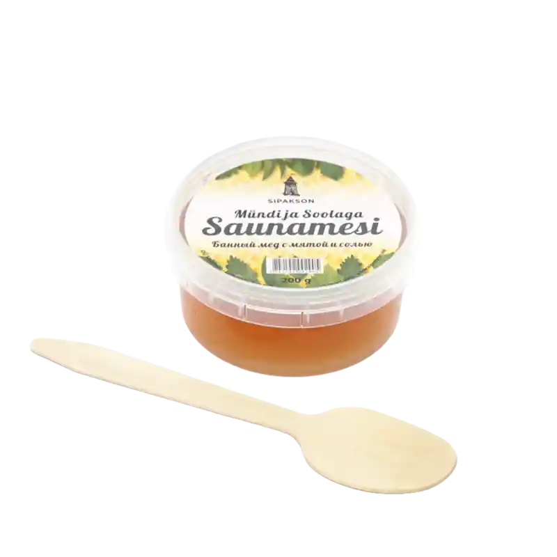 Saunahonig mit Minzextrakt und Salz, 200 g Markenware