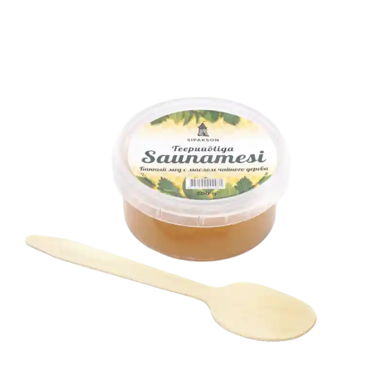 Neue Kollektion Saunahonig mit Teebaumextrakt, 200 g