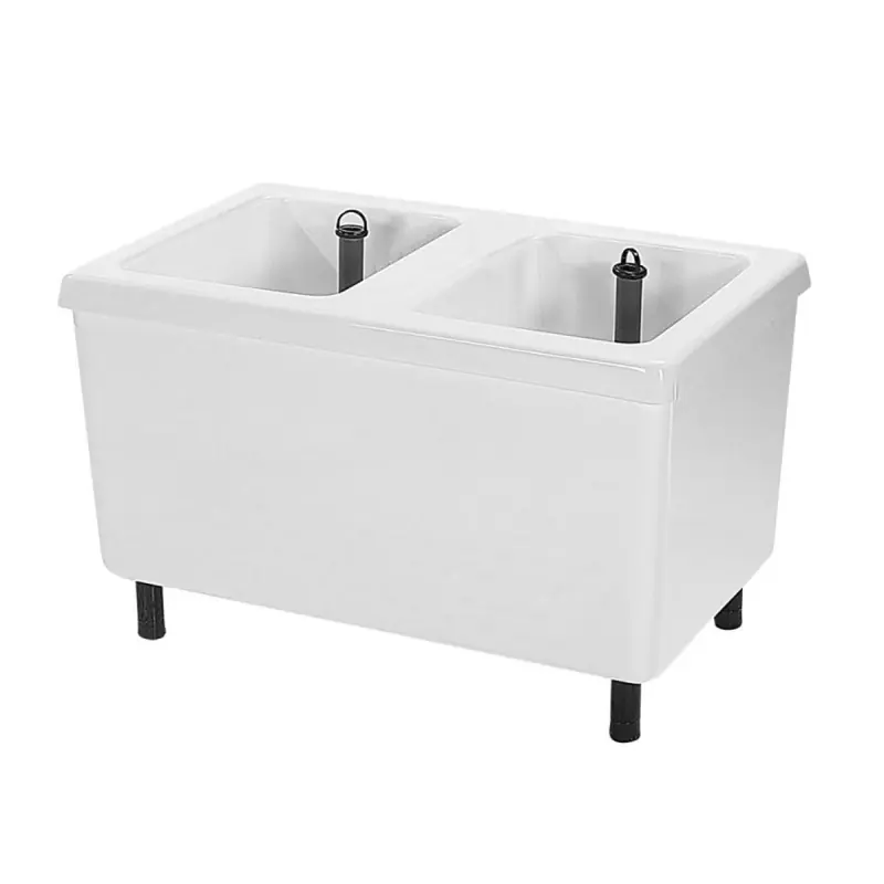 SAUFLEX Fußbad 800 x 500 x 530 mm Echt