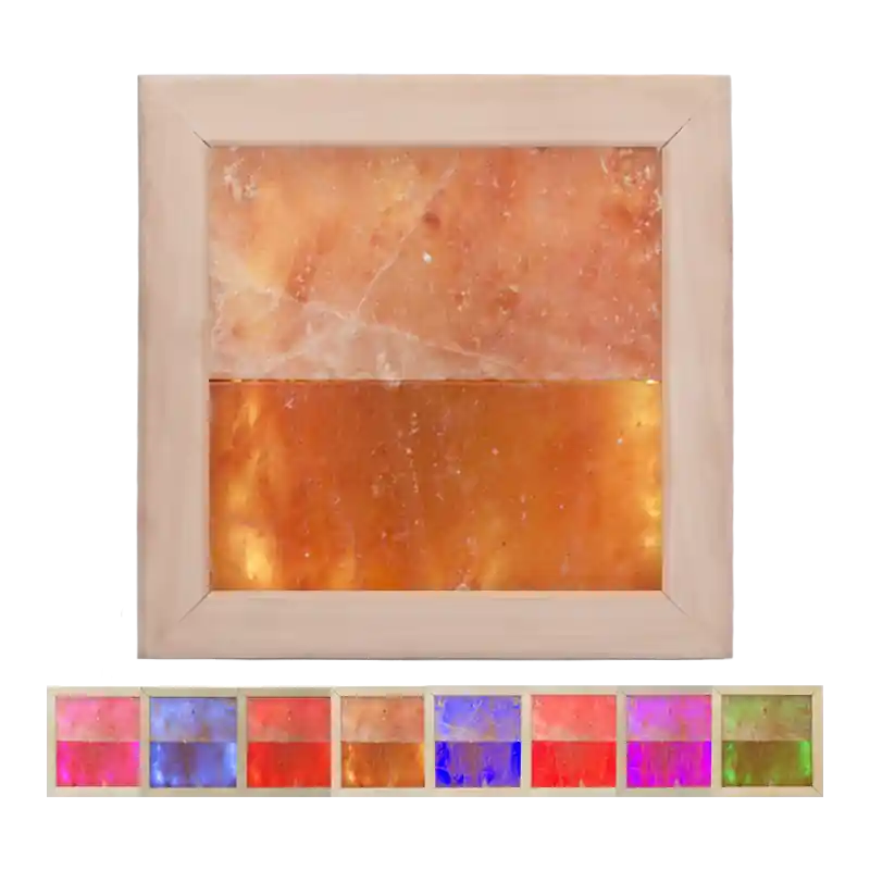 Himalaya-Salzlicht LED RGB, Lindenholz Angebot