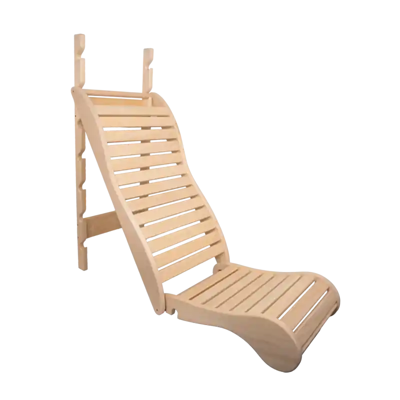 Relaxation bunk for sauna, abachi Rabatt