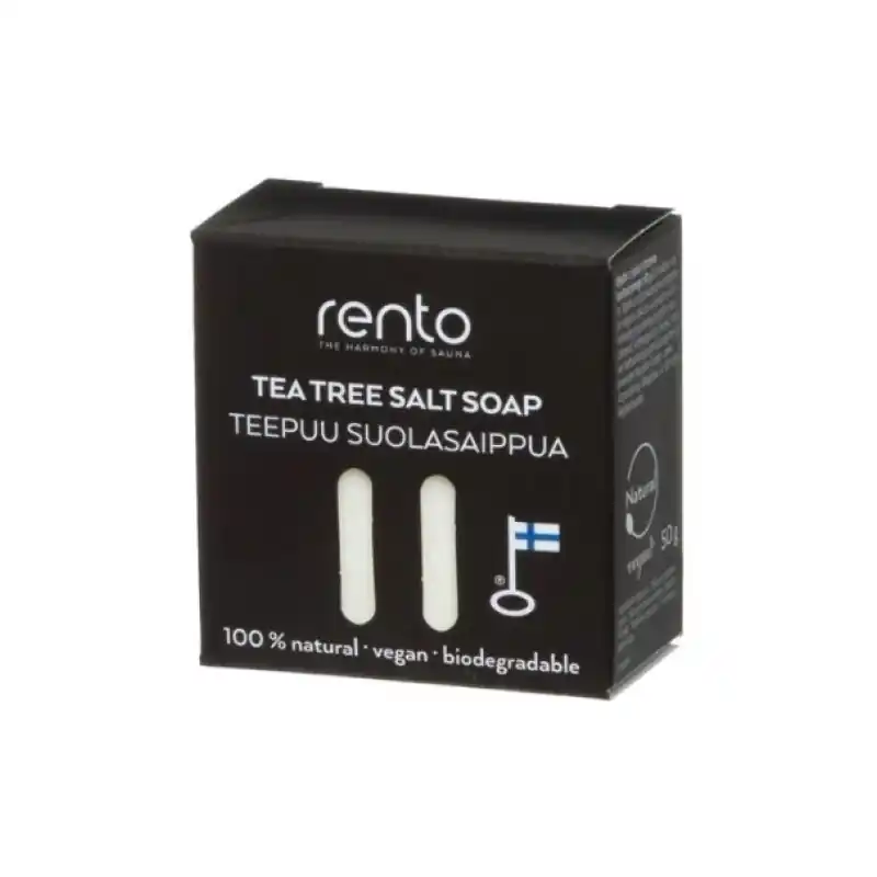 RENTO Salzseife, Teebaum 50 g. Preisknaller