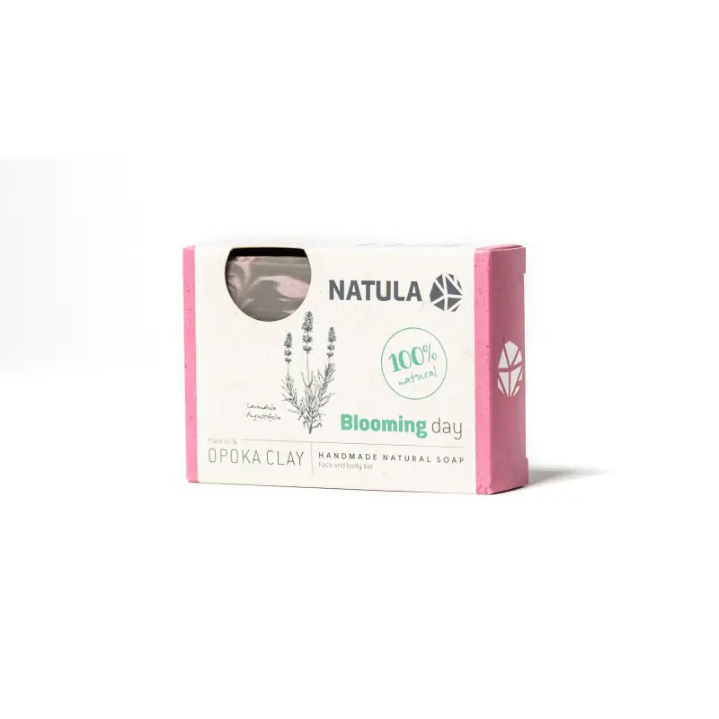 Angebot NATULA Gesichts- und Körperseife mit Opoka-Stein und Lavendel 100g