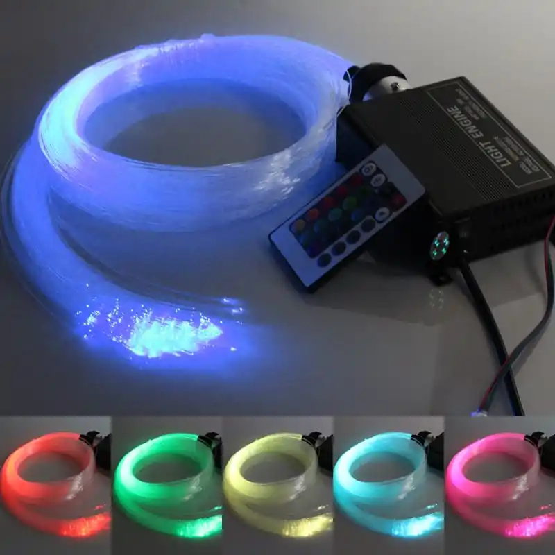 Günstig LED RGB Beleuchtungsset COLORED STARS 3 m.