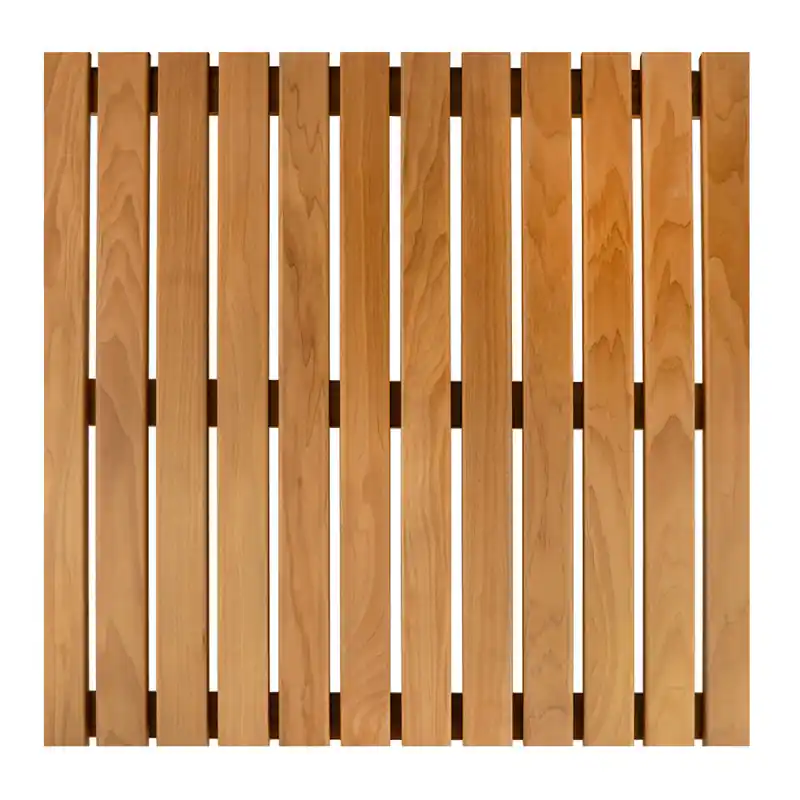 Sichere Zahlung Verstärkter Bodenrost, Thermo-Espe, 600x600x43 mm