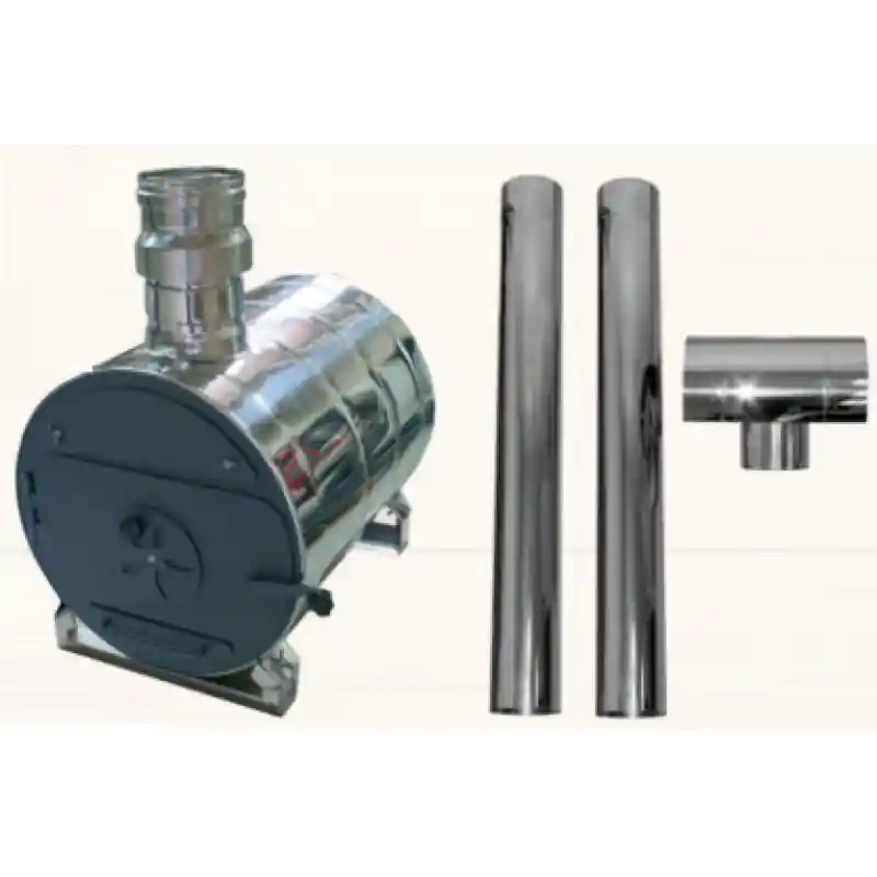 Sonderaktion Externer runder Whirlpool-Wassererhitzer und Kamin-Set