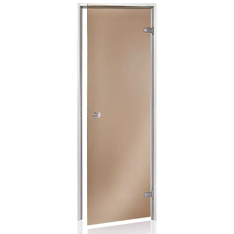 Preisreduziert AD-Glastüren für Dampfsauna, Bronzeglas