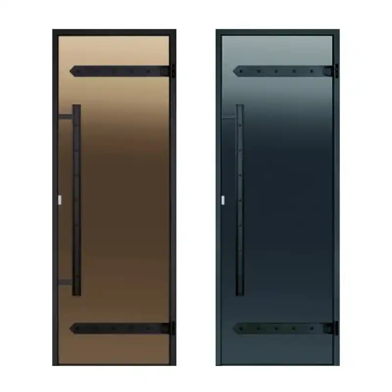 Meistverkauft Glassaunatüren HARVIA Legend, Aluminiumrahmen 9x21