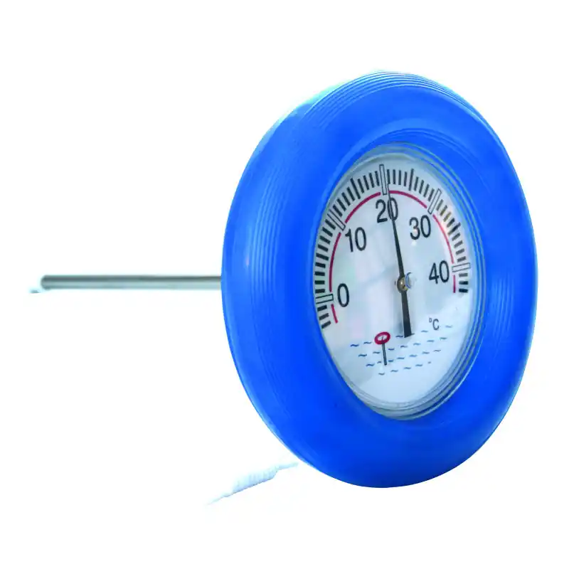 Sofort Bestellen Schwimmthermometer - 185 mm Durchmesser, mit Gummiummantelung