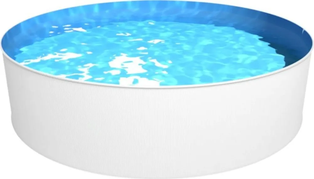 Steinbach New Splasher Secure Pool Ø 350 x 90 cm, Weiß Schneller Versand