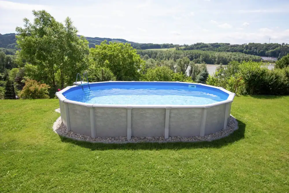 Steinbach Grande Pool Set Oval 549 x 366 x 135 cm Knallerangebot