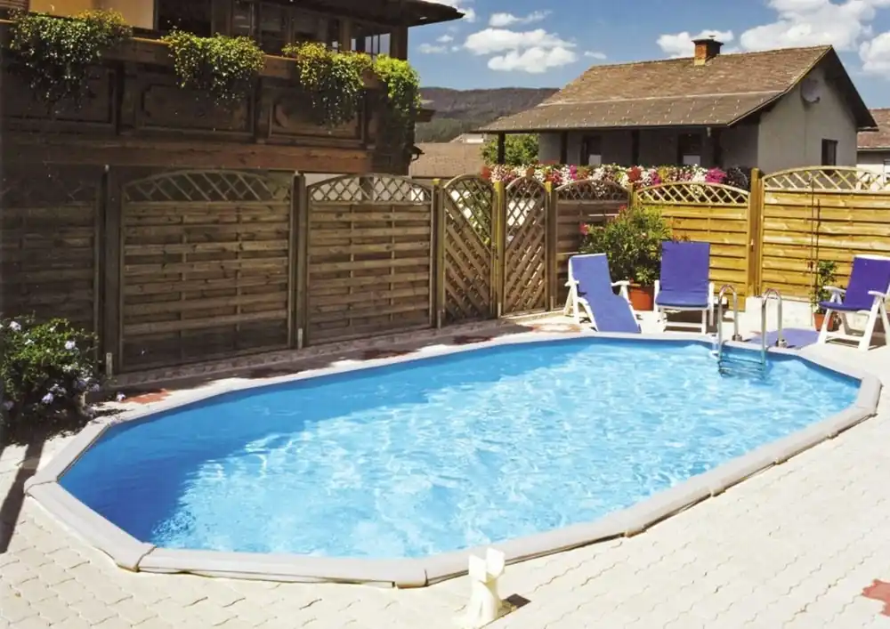 Preisreduziert Steinbach Grande Pool Set Oval 610 x 366 x 135 cm