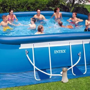 Letzte Chance Intex Ersatzteile Frame Pool Oval 549 x 305 x 107 cm, (10) Endkappe für U-förmigen Seitenträger