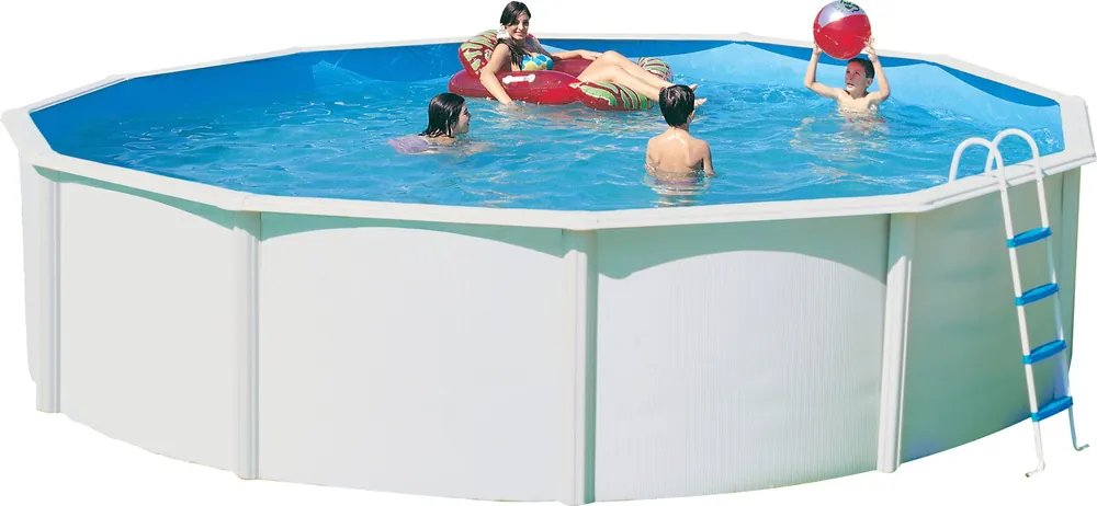 Versand Am Gleichen Tag Steinbach Ersatzteile Nuovo Pool Deluxe Rund Ø 350 x 120 cm, (T1) Befestigungsplatte Bodenschiene