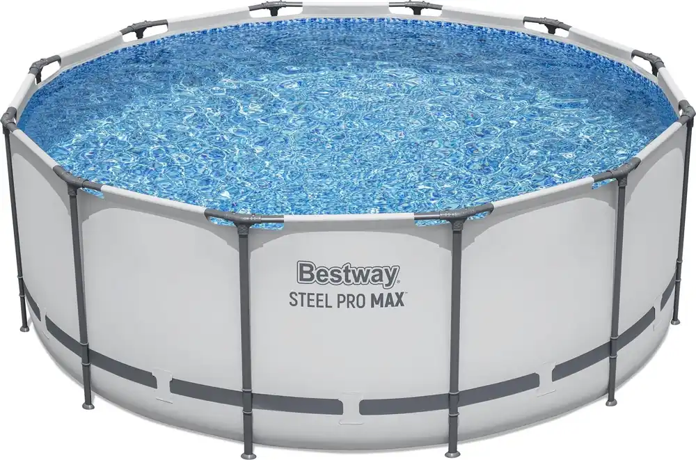 Preis Gesenkt Bestway Frame Pool Komplett-Set Steel Pro MAX™ Ø 366 x 122 cm inkl. Filterpumpe