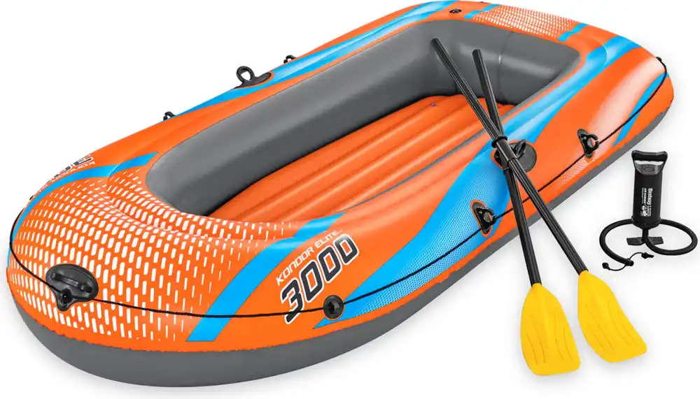 Heißes Angebot Bestway Schlauchboot-Set Kondor Elite™ 3000 - 246 x 122 x 45 cm
