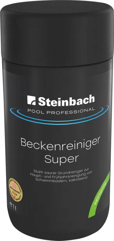 Echt Steinbach Pool Professional Beckenreiniger kalklösend, 1 l