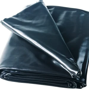 Abverkauf HEISSNER Teichfolie 3 x 2 m / 6 m² - Schwarz, Stärke 0,5 mm