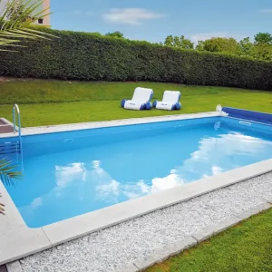 Preiswert CF. Group Poolfolie Rechteckig 600 x 300 x 150 cm - Blau, Stärke 0,6 mm / mit Keilbiese P3