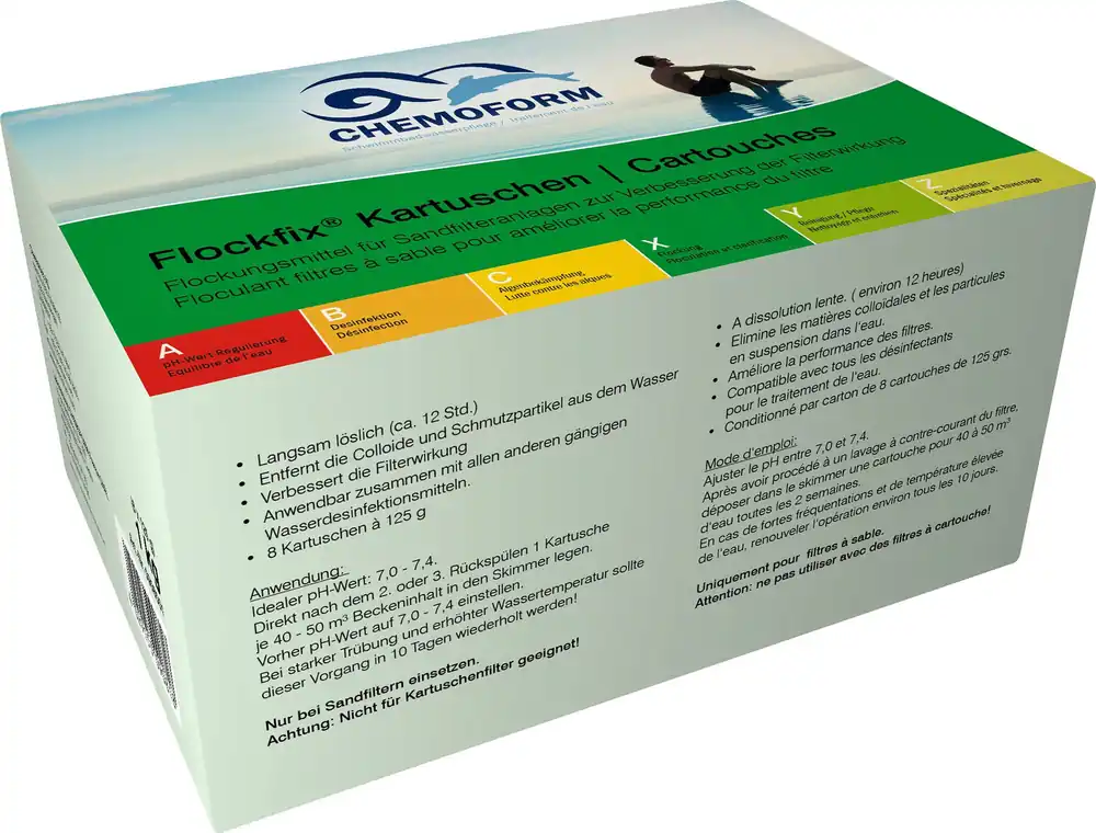 Direktkauf CF. Group Flockkartuschen 8 x 125 g, 1 kg