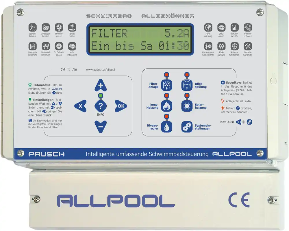 Direkt Vom Hersteller Allpool Pausch Poolsteuerung