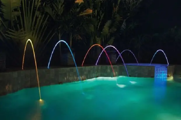 Sichere Zahlung MagicStream Wasserbögen mit LED