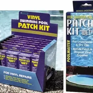 Pool Folienreparaturset WET mit Unterwasserkleber Expressversand